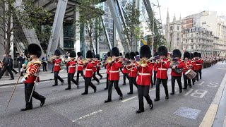 NEW Band of The Irish Guards The Regiment of Fusiliers Freedom Parade [upl. by Boardman790]