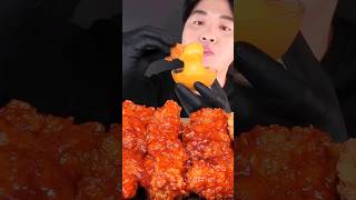 ASMR FRIED CHICKEN amp CHEDDAR CHEESE MUKBANG [upl. by Troth804]