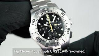 Tag Heuer Aquagraph CN211A Preowned [upl. by Sigismond]