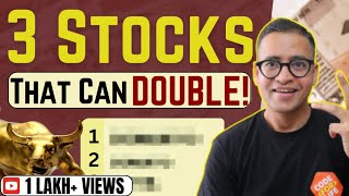 3 Stocks That Can DOUBLE in 2 Years  3 High Growth Stocks To Buy Now  Rahul Jain Analysis [upl. by Rufena]