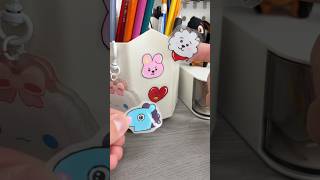 ✨Cute DIY stickers bts diysticker stickers diy crafts craft diycrafts cutecrafts cute [upl. by Luapnaes]