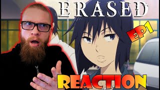 Erased Episode 1 Boku dake ga Inai Machi Reaction [upl. by Ahsitra]