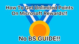 How To Get Unlimited Points On Microsoft Rewards in 2024😱 NO BS GUIDE [upl. by Ahserkal]