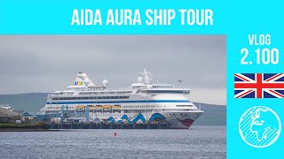 AIDAaura AIDA Cruises  soon Celestyal Discovery  ship tour [upl. by Ativ]