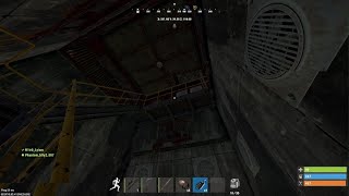 Rust console edition  how to handle people camping top tower [upl. by Eaves]