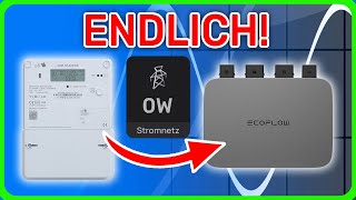 NULLEinspeisung Vom Stromzähler zum PowerStream  so gehts ☀️🔋 EcoFlow Balkonkraftwerk Speicher [upl. by Ervin]