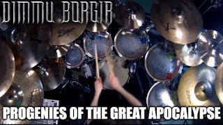 Dimmu Borgir  quotProgenies of The Great Apocalypsequot  DRUMS [upl. by Analim]