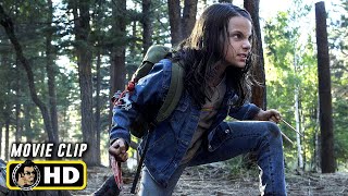 LOGAN Movie Clip  Fight with X24 2017 Hugh Jackman Wolverine Superhero Movie HD [upl. by Christabel843]