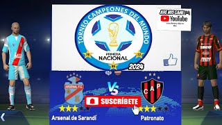 Arsenal vs PatronatoPrimera Nacional 2024 Partidazo🔥 [upl. by Arihsa]