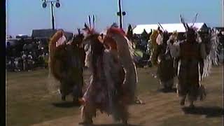 Mens Fancy Cozad singing Saturday Afternoon 1995 Grand Celebration Hinckley Pow Wow [upl. by Alidia]