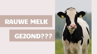 IS RAUWE MELK GEZOND  Diëtist legt uit [upl. by Notlad]