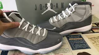 Air Jordan 11 Cool Grey Review [upl. by Still]