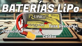 🔶BATERIAS LIPO Drones FPV🔶 Todo lo que Debes Saber [upl. by Iur]