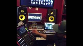 Heatmakerz making beat with MPC X 🔥 [upl. by Celestyna]