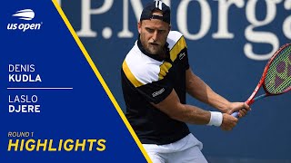 Denis Kudla vs Laslo Djere Highlights  2021 US Open Round 1 [upl. by Minni]