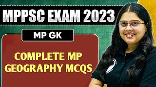 MP GK for MPPSC Prelims 2023 Exam  Complete MP Geography MCQs [upl. by Blackburn83]