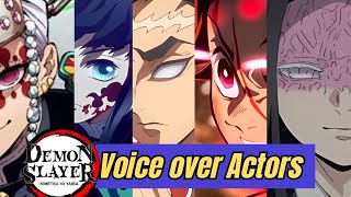 Demon Slayer Voice over Actors [upl. by Seugram]