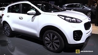 2017 KIA Sportage 17 Diesel  Exterior and Interior Walkaround  2016 Paris Motor Show 2 [upl. by Birecree]