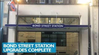 Bond Street Tube Station Upgrade [upl. by Arinaid]