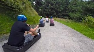 Skyline Luge  Rotorua New Zealand HD [upl. by Enovi]