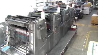 Impresiones Offset Heidelberg Mo 65x48 Imprenta ZOCAN [upl. by Crane519]