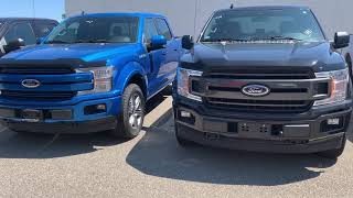 2019 Ford F150 Lariat vs XLT Sport Grille [upl. by Aisa]