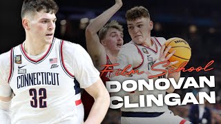 Donovan Clingans Offense  Film School  2024 NBA Draft [upl. by Atiloj880]