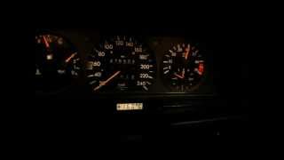 Mercedes W201 190E 26 M103 R6 Motorsound nach Autobahnfahrt [upl. by Berri]