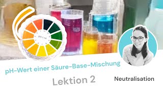 10 Neutralisation Berechnungsbeispiel für pH  7 [upl. by Karas990]