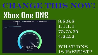 Best DNS Server for Xbox One  NOT CLICKBAIT [upl. by Ixela524]