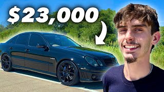 This 21 Year Old Spent His Life Savings On His W211 E63 AMG [upl. by Adaval]