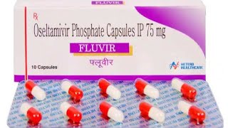 Fluvir Tablet uses in Hindi Oseltamivir phosphate tablet  fluvir Tablet in Hindi [upl. by Inek783]