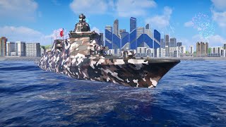 Modern Warships TF2000 Now With 3 Torpedoes Buff  More Powerful With Tigershark  Alpha Test [upl. by Nomyaw]