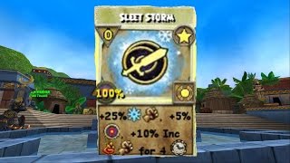 Wizard101 Sleet Storm  quotCOLD SUMMERquot [upl. by Philipps401]