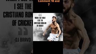 Comment virat A Ronaldo B please [upl. by Akiehs]