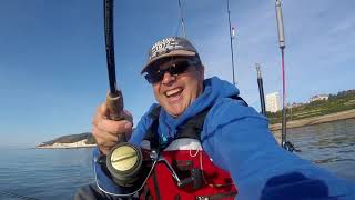 Eastbourne Bass Kayak Fishing Session [upl. by Aleris743]