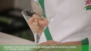 Recetas Fáciles  Cómo preparar Coctel de Camarones [upl. by Aillimac]