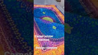 direct carpet printing machine design companyiranian carpet [upl. by Tnaryb]