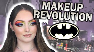 MAKEUP REVOLUTION x DC COMICS COLLECTION REVIEW AND TUTORIAL [upl. by Haroun677]