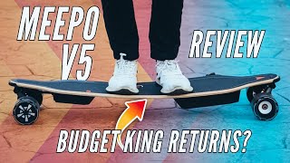 Meepo V5 Review  Best Affordable Electric Skateboard in 2023 [upl. by Adnoek]