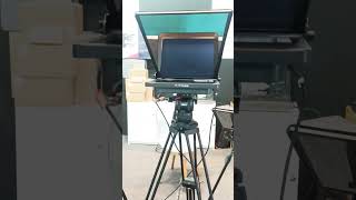 News Teleprompter Reading camera [upl. by Pooley]