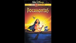 Opening and Closing to Pocahontas VHS 2000 [upl. by Weingarten787]