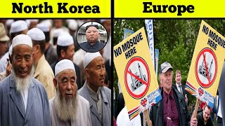 Countries With No Muslims  Islam In North Korea amp Europe [upl. by Yelyac]