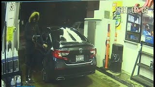 Gas station shooting in Hamilton caught on camera [upl. by Scarlett]