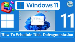 ✅ How To Schedule Disk Defragmentation On Windows 11 [upl. by Ainslee]