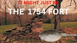 IT MIGHT JUST BE THE 1754 FORT THOMAS PARKERS FRENCH AND INDIAN FORT  METAL DETECTING LOST HISTORY [upl. by Narda]