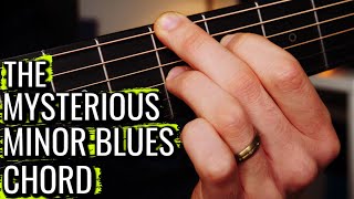 My Favorite Minor Blues Chord  and how to use it [upl. by Ayhtak677]