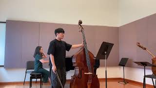 Rachmaninoff cello sonata mov 1 YungTing Huang [upl. by Yborian]