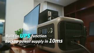 ALLPOWERS R600 Solar Generator with Solar Panel included 600W 299Wh LiFePO4 Portable Power Station [upl. by Stedman]