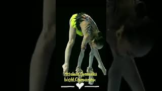 Acrobatic Gymnastics World Championshipviralshorts [upl. by Hetti]